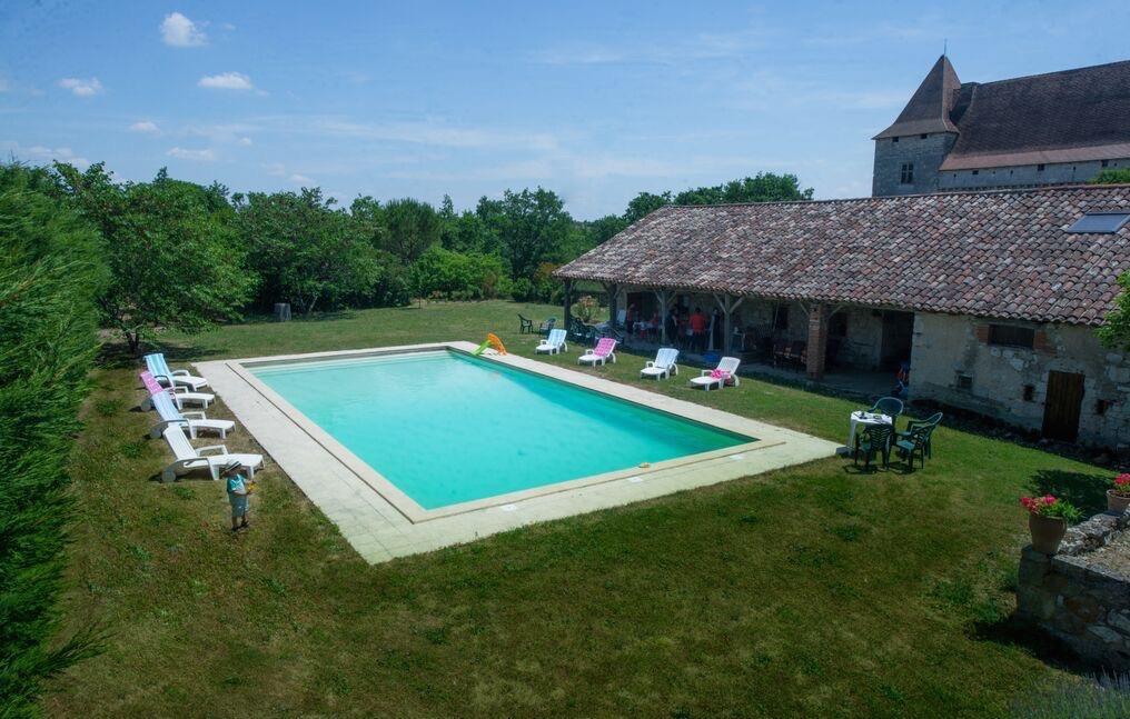 Chateau De Goudourville Villa Екстериор снимка